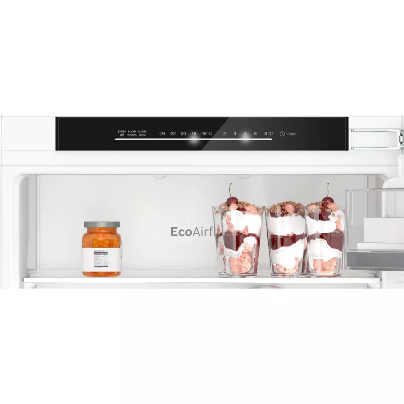 BOSCH KIN86ADD0 Built-in Fridge-Freezer with VitaFresh and NoFrost, 260 L, Energy Class D, White
