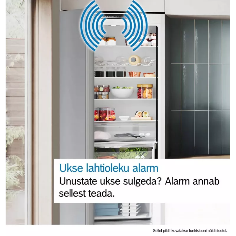 Bosch KIN96ADC0 Built-In Fridge-Freezer Combination, 381 L Total Net Capacity, NoFrost, VitaFresh plus, Energy Efficiency Class C, White