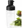 Bosch MMZV0BT1 ToGo Bottle 500 ml Tritan Black/Transparent for VitaPower Blenders