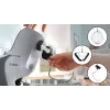 Bosch MUM58359 Kitchen Machine Ruby Red/Silver 1000W 3.9L Stainless Bowl with Blender and Continuous Shredder