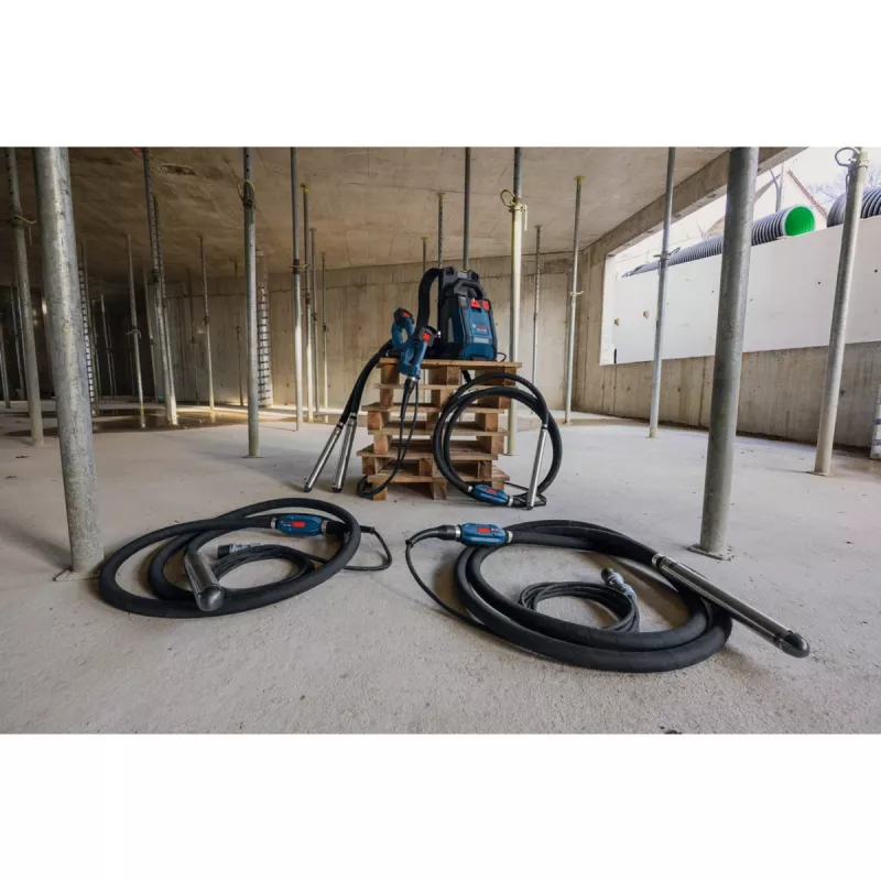 BOSCH Power Tools Carrying System GBP100 (Black, for Cordless Concrete Vibrator System)