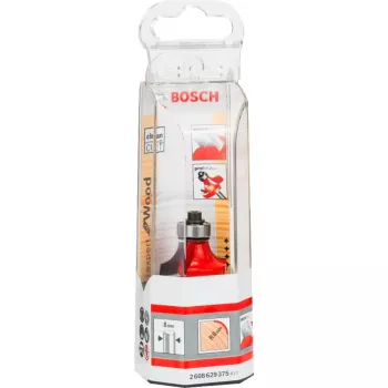 Bosch Power Tools Expert for Wood Roundover Router Bit, Radius 7.9 mm, 8 mm Shank, Two-Flute, with Pilot Ball Bearing