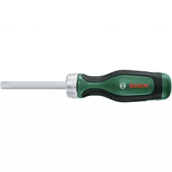 Bosch PowerTools Bit Ratchet Screwdriver Set, 13-piece, Torque up to 50 Nm, Green/Black (1600A032V0)