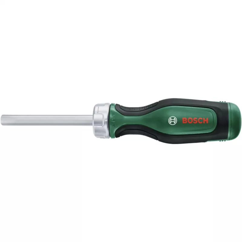 Bosch PowerTools Bit Ratchet Screwdriver Set, 13-piece, Torque up to 50 Nm, Green/Black (1600A032V0)
