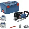 BOSCH PowerTools Cordless Wall Chaser GNF 18V-40 Professional Solo, 18 Volt (Blue/Black, without Battery and Charger, in L-BOXX)