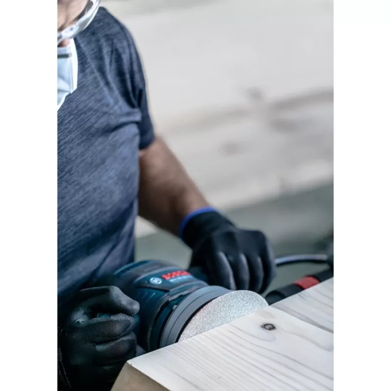 Bosch Expert M480 Net Sanding Disc 125 mm Grit 80, 50-Pack for Random Orbital Sanders