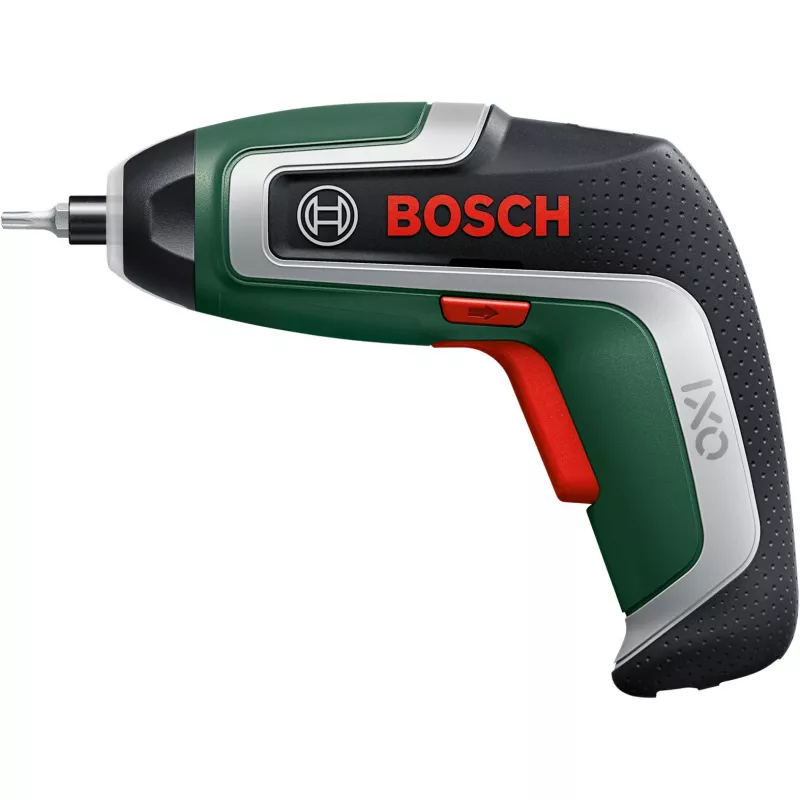 BOSCH Powertools IXO 7 Anniversary Set 3.6V Cordless Screwdriver (Green/Black, Li-Ion 2.0Ah, Bit Set, Seed Balls, Box)