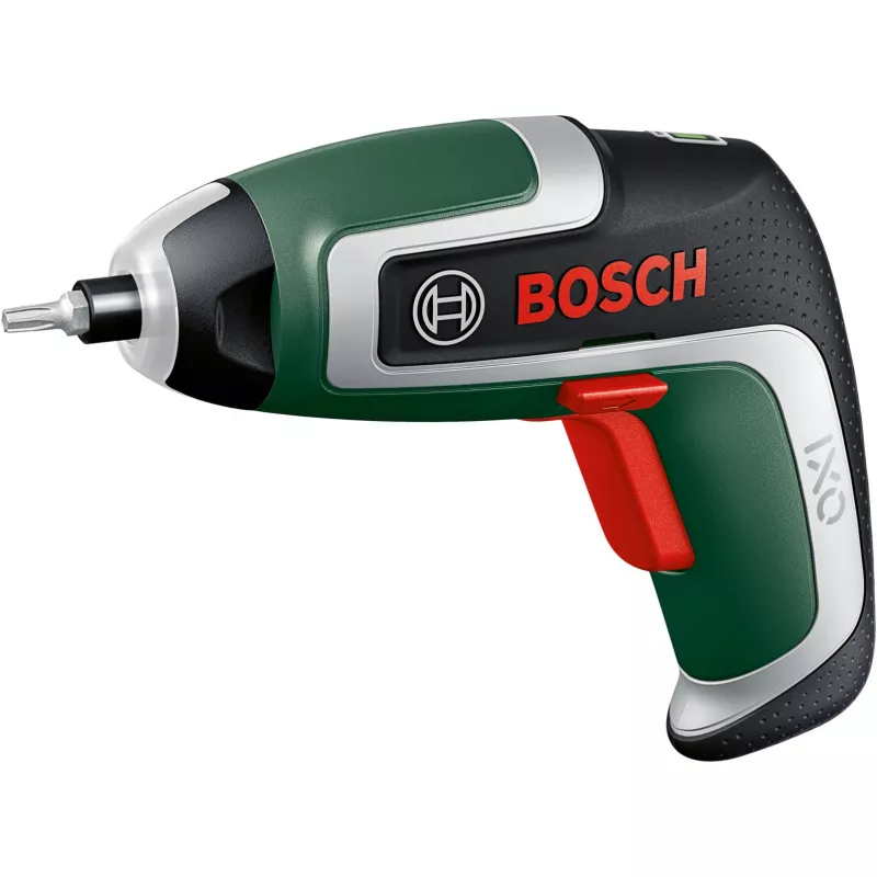 BOSCH Powertools IXO 7 Anniversary Set 3.6V Cordless Screwdriver (Green/Black, Li-Ion 2.0Ah, Bit Set, Seed Balls, Box)