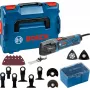 BOSCH POWERTOOLS Multi-Cutter GOP 30-28 Professional 300 W StarlockPlus Oscillating Tool with L-BOXX and Accessories (Blue/Black)