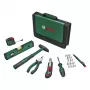 Bosch Universal Hand Tool Set, 25-Piece (Green, with Tool Bag)