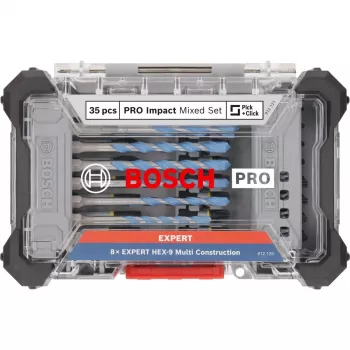 Bosch PRO Impact and Multi Set 35-Piece Screwdriver Bit Set 2608521U82