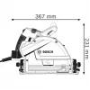 Bosch Professional GKT 55 GCE Plunge Saw with FSN 1400 Guide Rail, 1400 W, Blue, L-BOXX 374