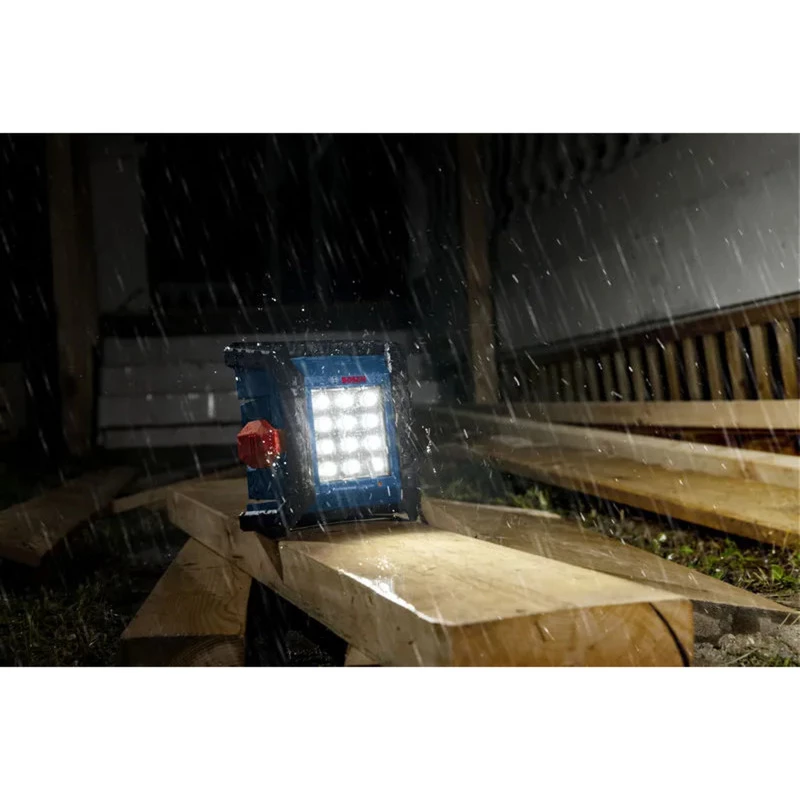 Bosch Professional GLI 18V-1500 Cordless Worklight (Blue/Black, Bare Tool)