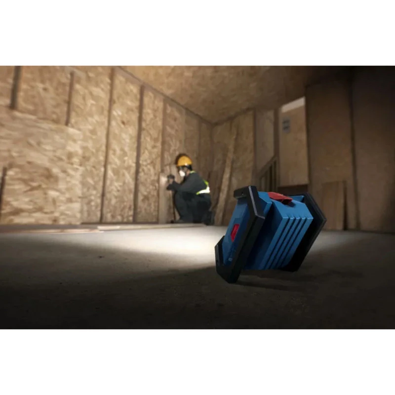 Bosch Professional GLI 18V-1500 Cordless Worklight (Blue/Black, Bare Tool)