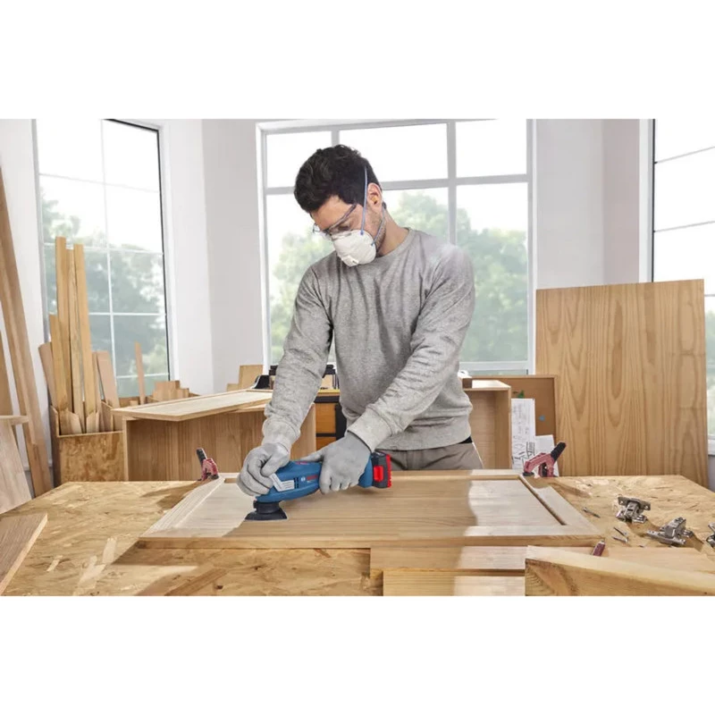 Bosch Professional GOP 18V-30 Cordless Multi-Tool, 18V (Blue, Bare Unit, in L-BOXX)