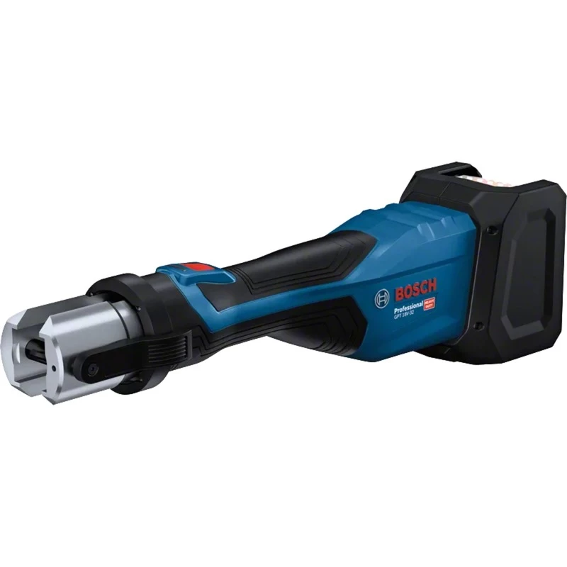 Bosch Professional GPT 18V-32 Cordless Pressing Tool Solo Kit TH with 3 Standard TH Pressing Jaws in L-BOXX (Without Battery and Charger)