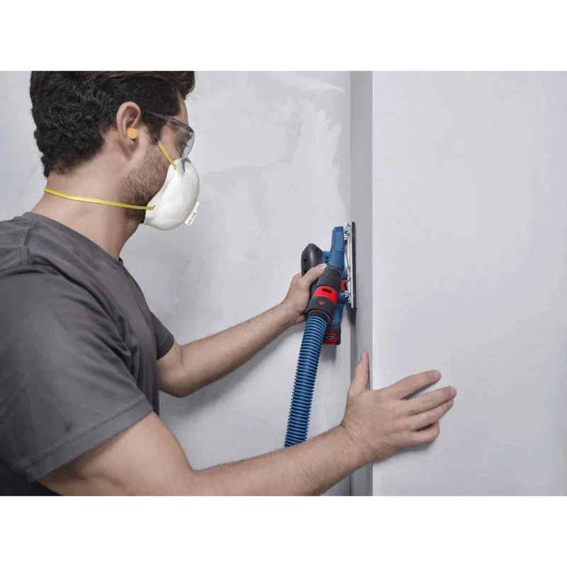 Bosch Professional GSS 18V-18 Cordless Orbital Sander Solo, 18V, Blue/Black, Without Battery