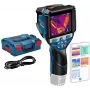 Bosch Professional GTC 600 C Thermal Imaging Camera with Click&Go, -20 to 600°C, 9 Hz, 256x192 IR Resolution, 3.5 inch Display, Wi-Fi, USB-C, IP54 0.601.083.508