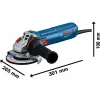 Bosch Professional GWS 12-125 06013A6106 Angle Grinder 125 mm 1200 W Variable Speed