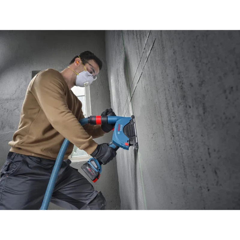 Bosch Professional GWX 18V-11PS Cordless Angle Grinder Solo, 18V, 125mm, X-LOCK, Blue/Black, without Battery and Charger