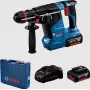 BOSCH Rotary Hammer GBH 187-LI 2.4J 2x5.0Ah One Chuck