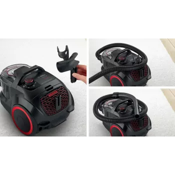 Bosch Serie 4 ProPower BGS21POW2 Bagless Canister Vacuum Cleaner 700W 2L Black