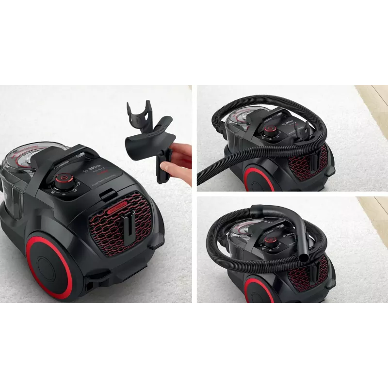 Bosch Serie 4 ProPower BGS21POW2 Bagless Canister Vacuum Cleaner 700W 2L Black