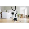 Bosch Serie 6 ProSilence Bagged Vacuum Cleaner BGB6SIL0L, Titanium Black, 600W, 4L Dust Bag, HEPA Filter, 66 dB(A)