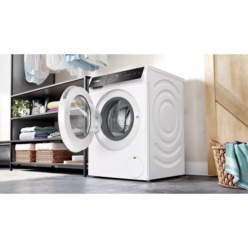 Bosch Serie 8 WGB256A9PL Front Load Washing Machine 10 kg 1600 RPM White with i-DOS and Home Connect