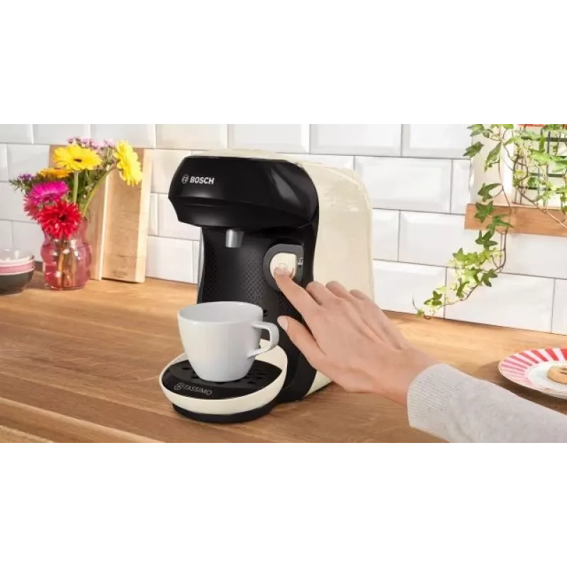 Bosch Tassimo TTAS107E Capsule Coffee Machine Black 1300W