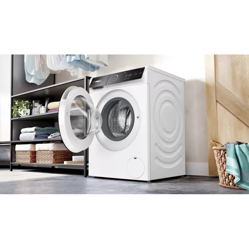 Bosch WGB266A0SN Front Load Washing Machine, 10 kg, 1600 rpm, A Energy Class, White
