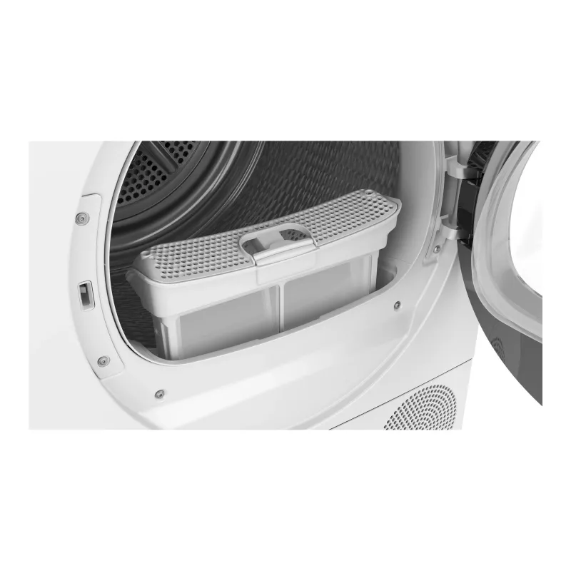 Bosch Serie 6 WQG2420PSN Heat-Pump Tumble Dryer, 9 kg, D, 62 dB