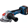 Bosch X-LOCK Cordless Angle Grinder GWX 18V-11 S Professional Solo, 18V, 125mm, Blue/Black, Tool Only