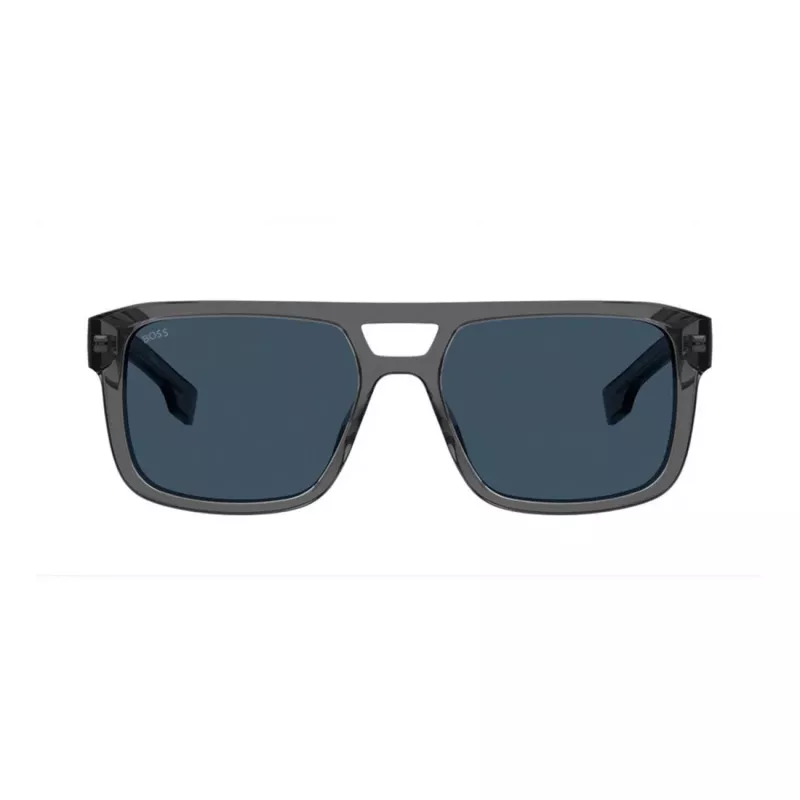 BOSS BOSS1648SKB7 Sunglasses Havana Brown Square Acetate Men's
