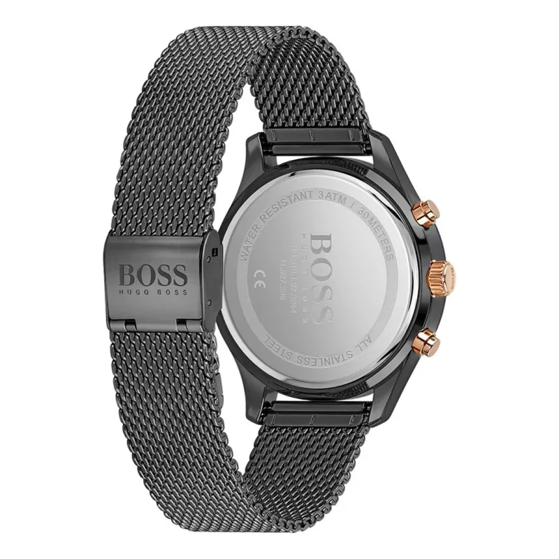 BOSS Hero Men's Quartz Chronograph Watch 1513811 42 mm Stainless Steel Blue Dial