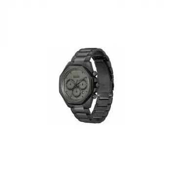 BOSS Men's Skymaster Chronograph Watch 1514016 44mm Stainless Steel Blue Dial
