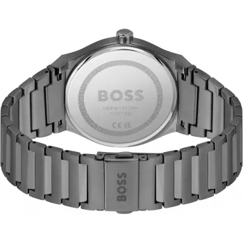 BOSS Men's Skymaster Chronograph Watch 1514078 41mm Blue Dial Stainless Steel