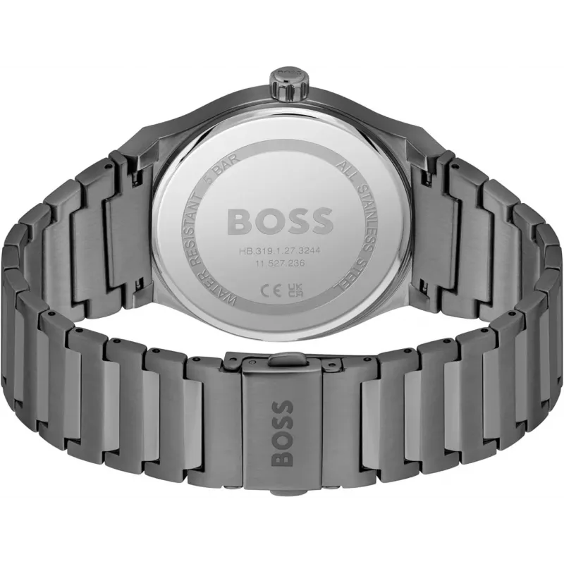 BOSS Men's Skymaster Chronograph Watch 1514078 41mm Blue Dial Stainless Steel