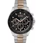BOSS Men's Watch 1513757 43mm Stainless Steel Blue Dial Brown Leather Chronograph