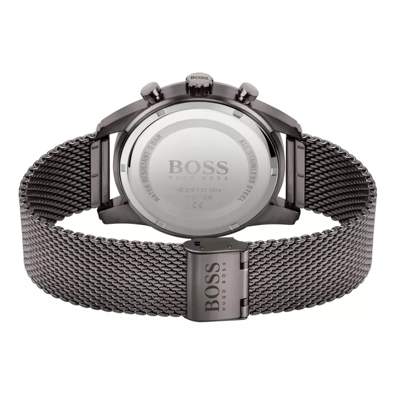 BOSS Men's Watch 1513837 Skymaster Chronograph Blue Dial Stainless Steel 44mm