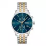 BOSS Men's Watch 1513976 (42mm) - Blue Dial, Brown Leather Strap