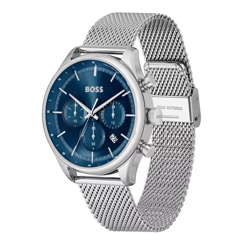 BOSS Men's Watch 1514052 (45mm) Stainless Steel Chronograph