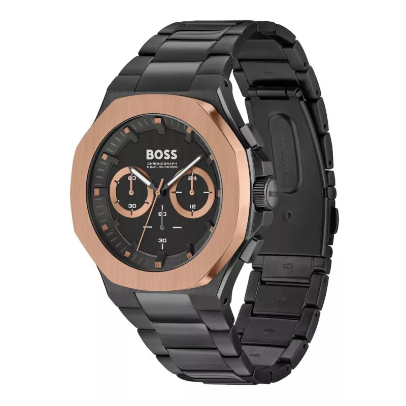 BOSS Men's Watch 1514090 45mm Stainless Steel Chronograph