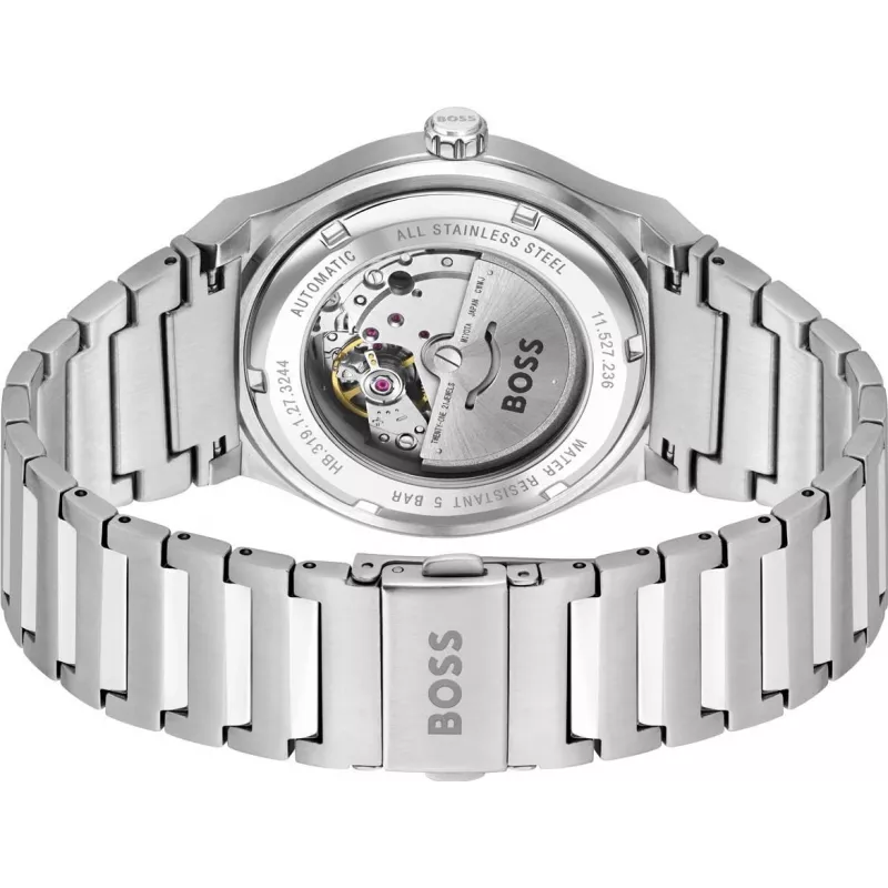 BOSS Men's Watch 1514118 41mm Stainless Steel Blue Dial Chronograph