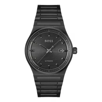 BOSS Men's Watch 1514120 Skymaster 40mm Blue Dial Brown Leather Strap