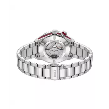 BOSS Men's Watch 1514179 42mm Stainless Steel Blue Dial Chronograph
