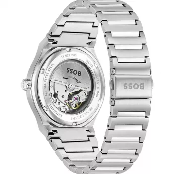 BOSS Men's Watch 1514186 41mm Stainless Steel Blue Dial Chronograph