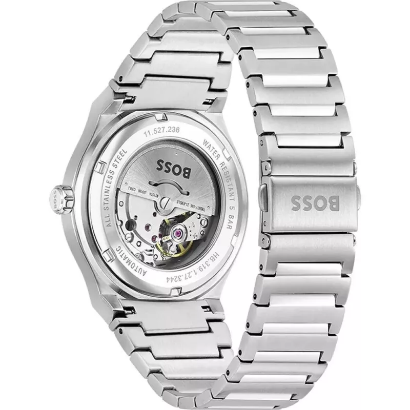BOSS Men's Watch 1514186 41mm Stainless Steel Blue Dial Chronograph