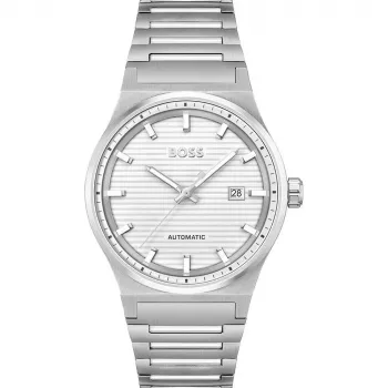 BOSS Men's Watch 1514186 41mm Stainless Steel Blue Dial Chronograph