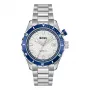 BOSS Men's Watch 1514212 42mm Stainless Steel Blue Dial Chronograph
